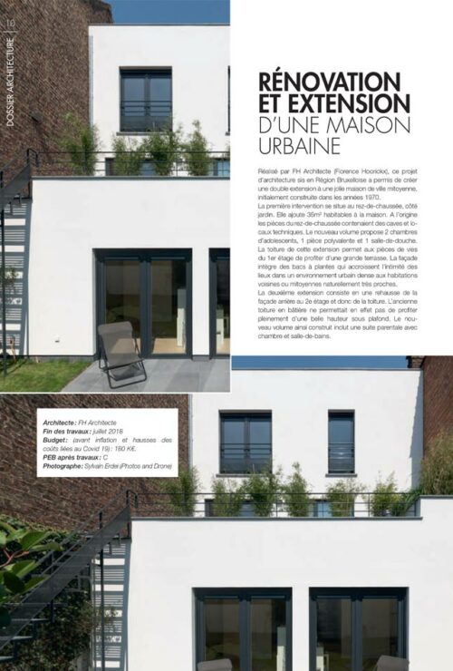 publication fh architecte essentielle immo maison urbaine