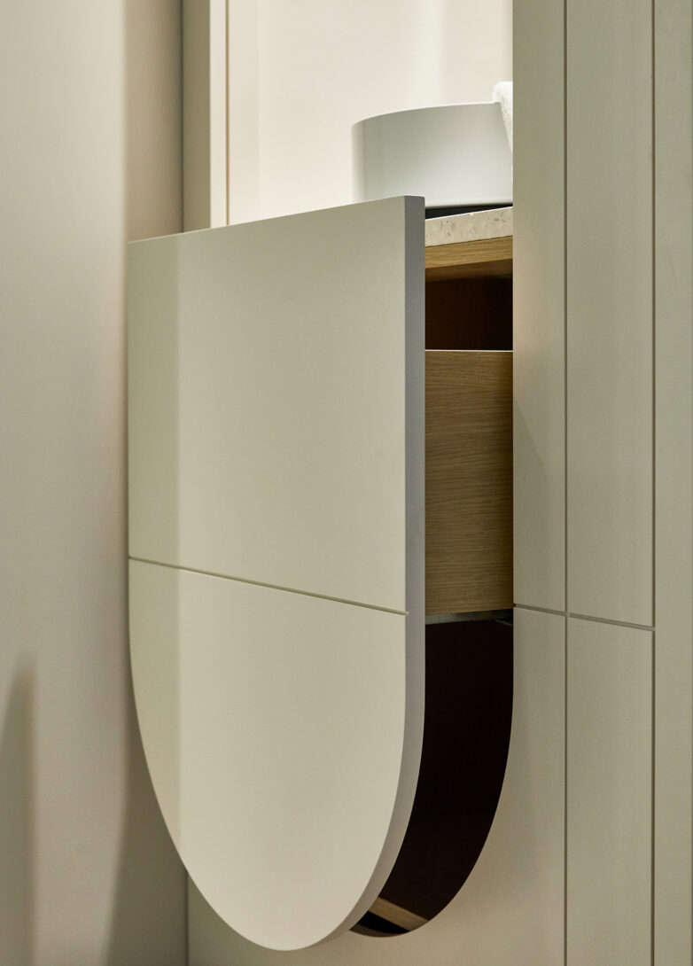 architecte bruxelles fh architecte tiroir courbe