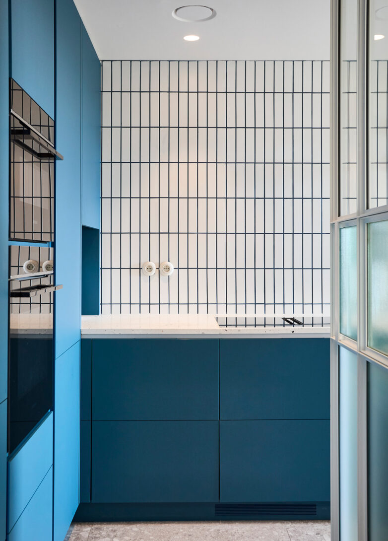 architecte bruxelles fh architecte cuisine bleue